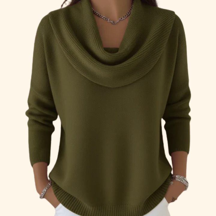 Tara - Cowl Neck Pullover