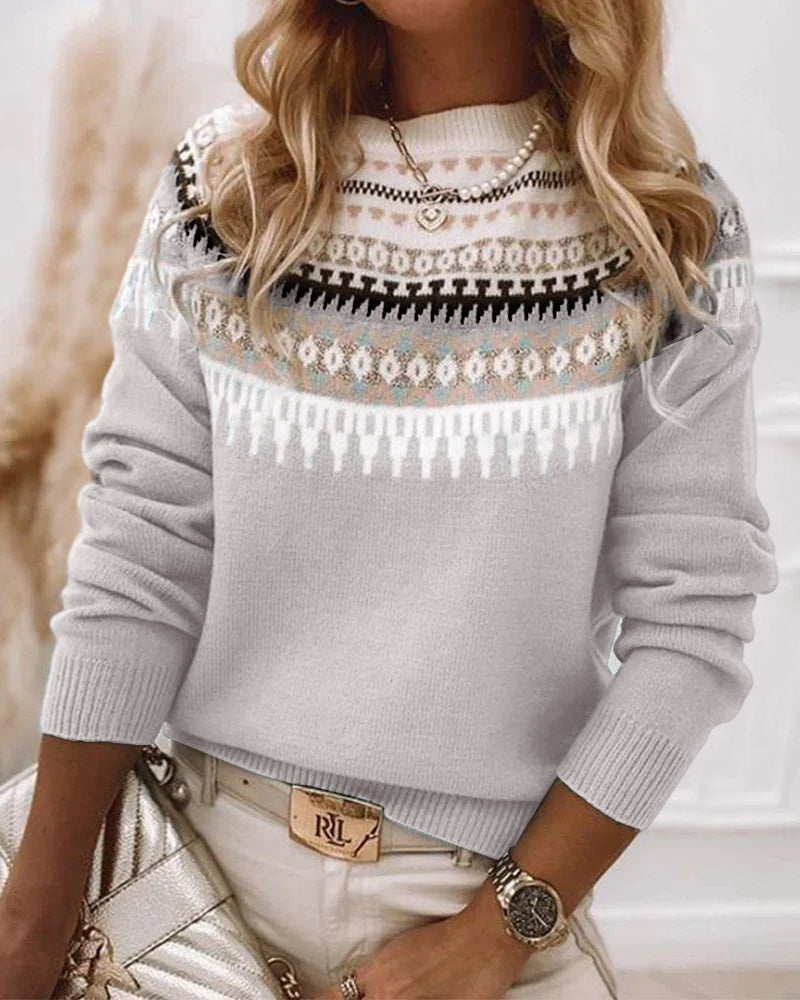 Lauren | Fair Isle Knit Sweater