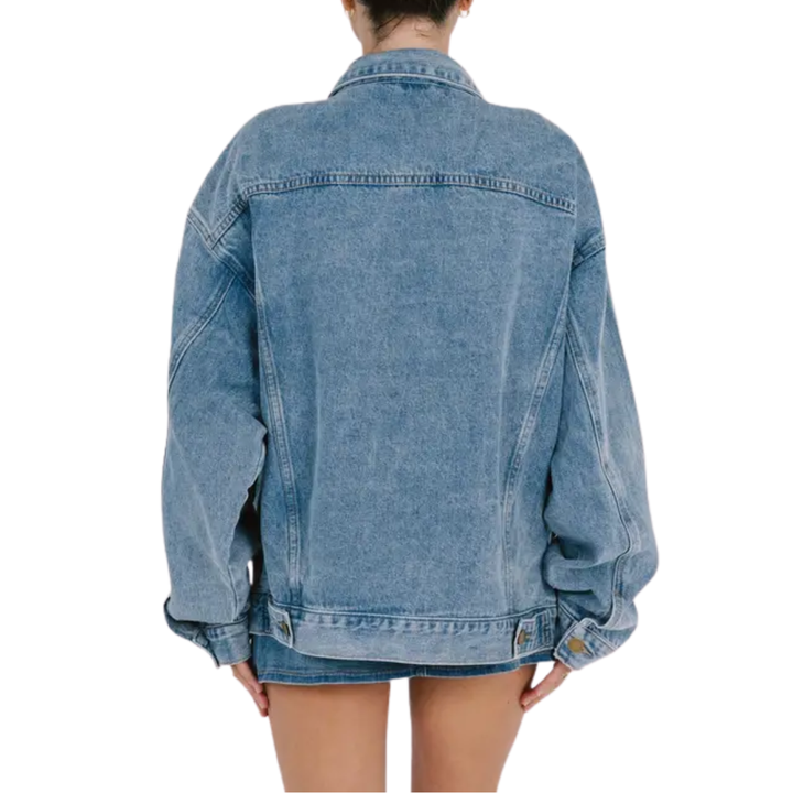 Gabrielle | Relaxed Oversized Denim Jacket
