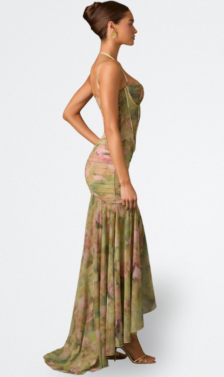 Aaliyah - Flowing Corset Dress