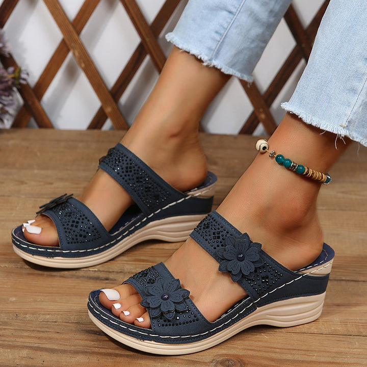 Emily | Comfortable wedge sandals