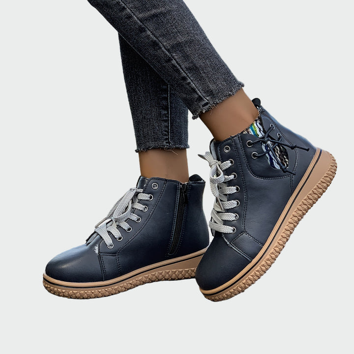 Adelaide - Low-Cut Orthopaedic Leather Boots