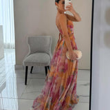 Ruth | Floral Printed Maxi Dress