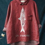 Rose | Printed Relaxed T-Shirt