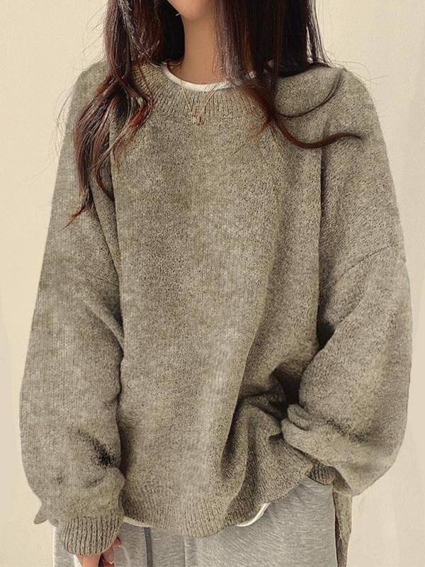 India | Cosy Long Sleeve Round Neck Knitwear Sweater