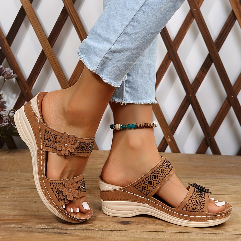 Emily | Comfortable wedge sandals
