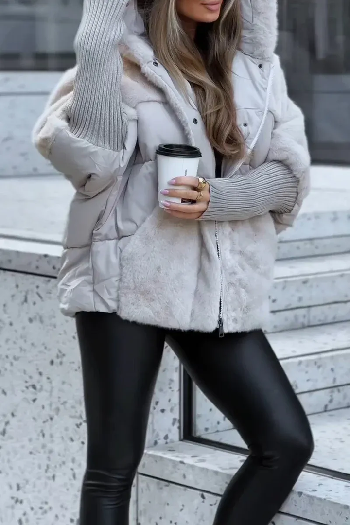 Lucy | Plush Comfort Hooded Jacket