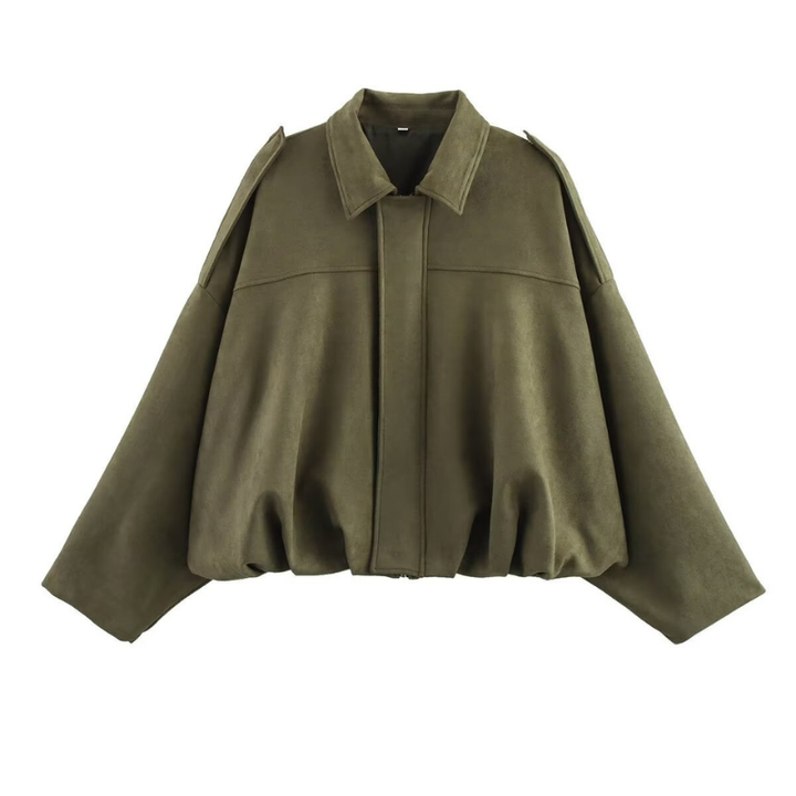 Harper | Chic Cropped Pilot Jacket