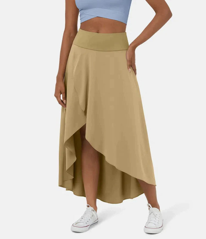 Rachael | Elegant Asymmetric Midi Skirt