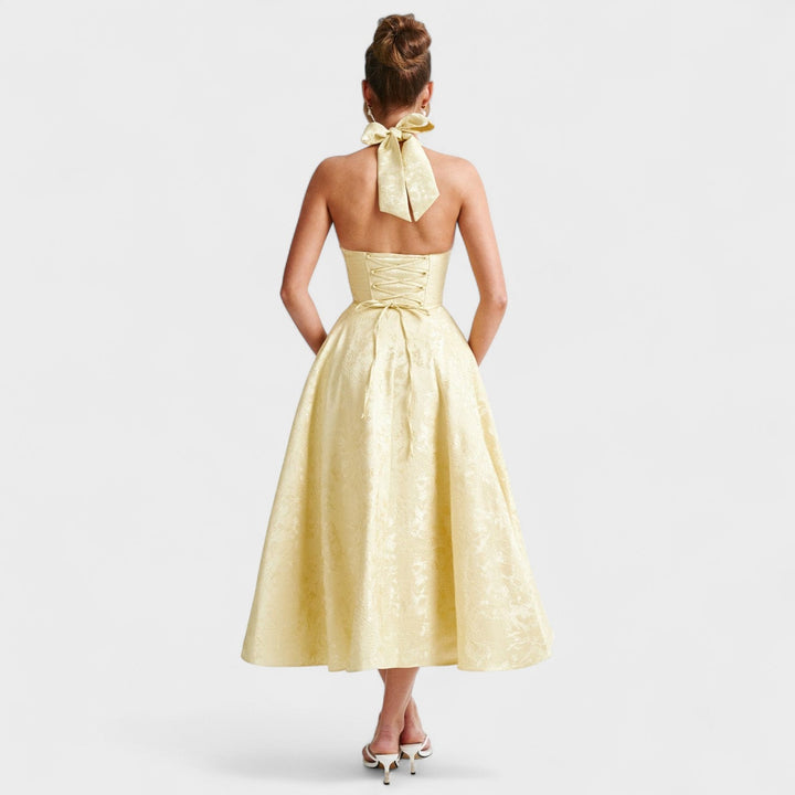 Abigail - Corset Midi Dress