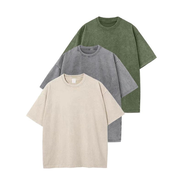 Kiara | Casual Crew Neck Loose Fit T-Shirt (3-Pack)