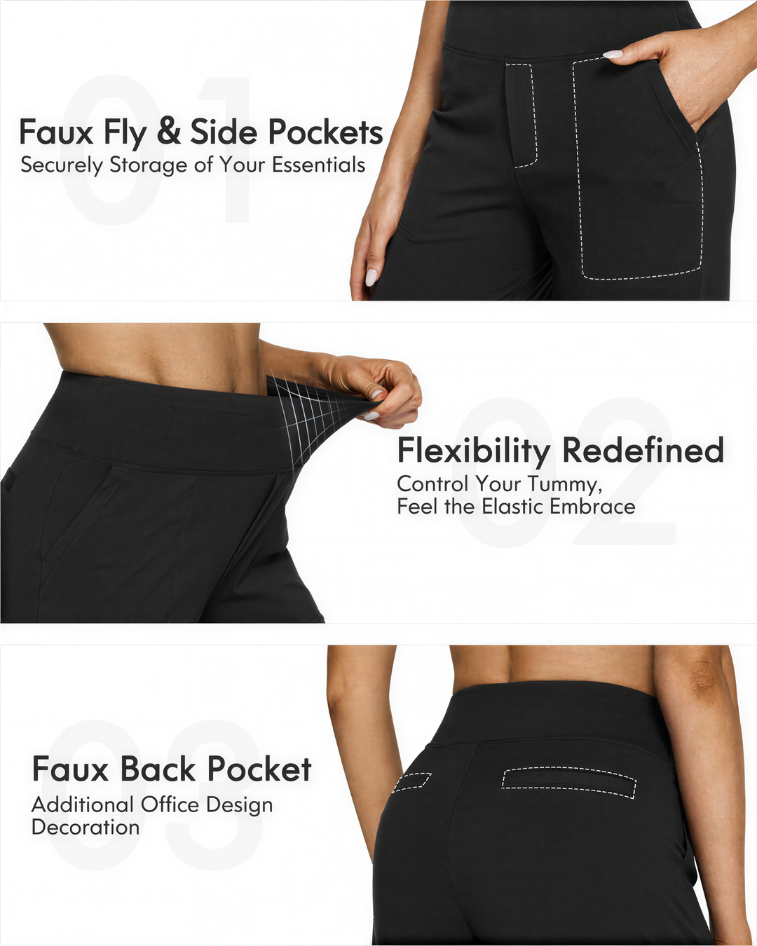 Saskia | Comfortable High-Waist Wide Leg Pants for Yoga and Outdoor Fun