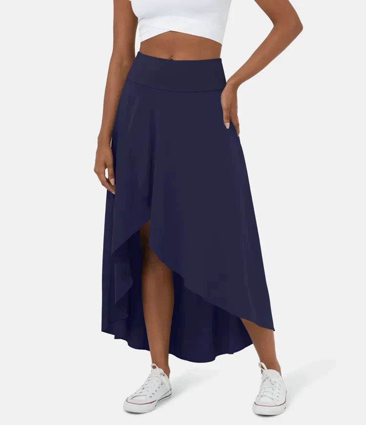 Rachael | Elegant Asymmetric Midi Skirt