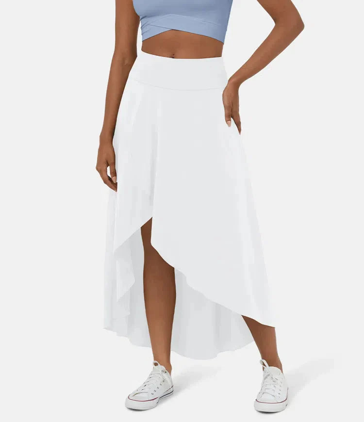 Rachael | Elegant Asymmetric Midi Skirt
