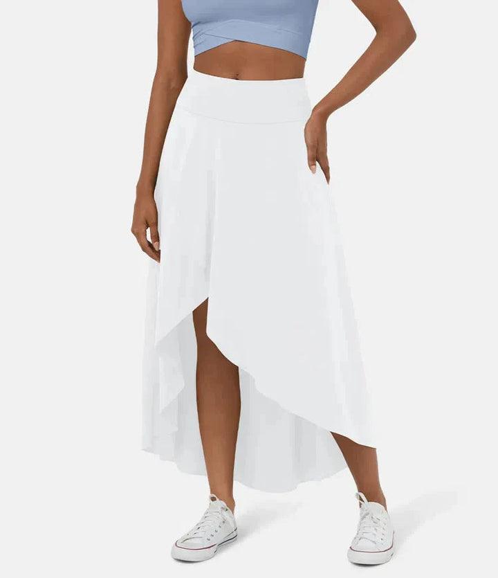 Rachael | Elegant Asymmetric Midi Skirt