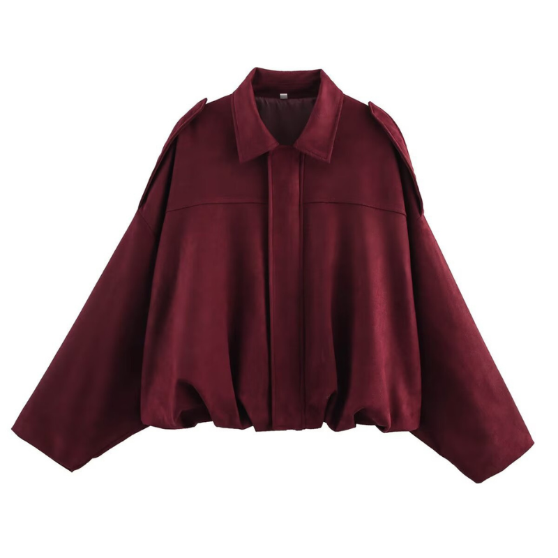 Harper | Chic Cropped Pilot Jacket
