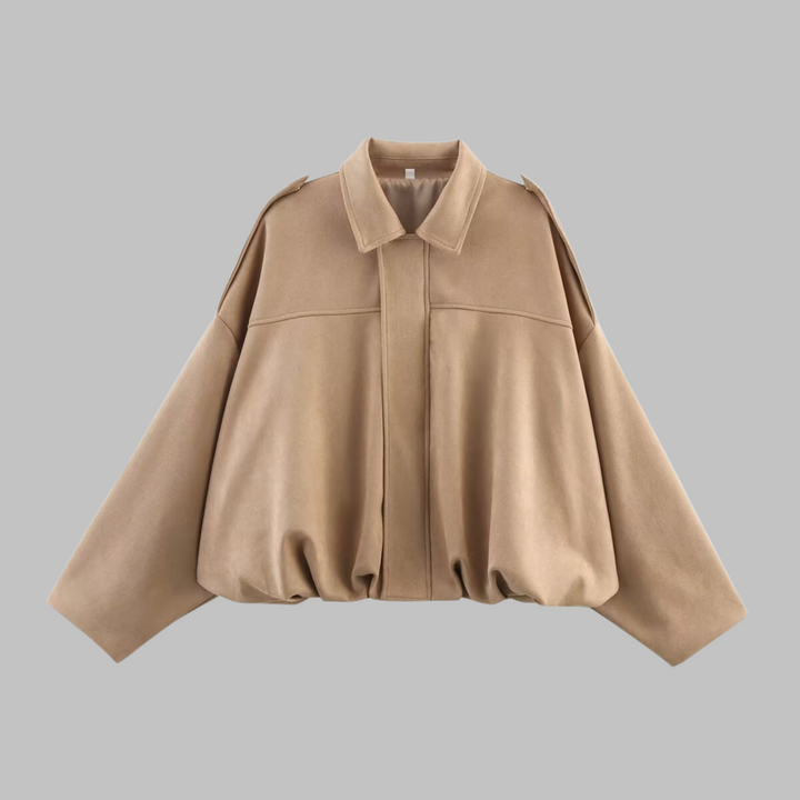 Abigail | Comfy Loose Fit Military Jacket