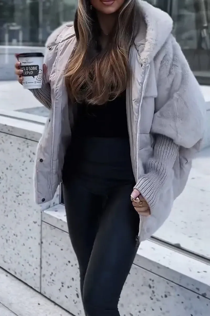 Lucy | Plush Comfort Hooded Jacket