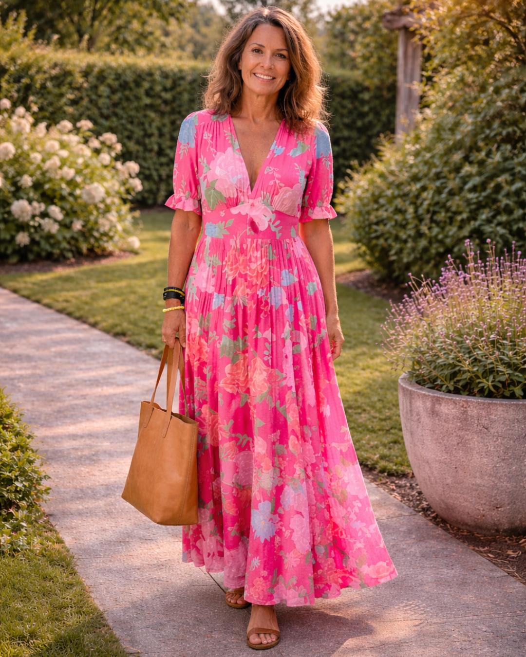 Dorothea Floral Midi Dress