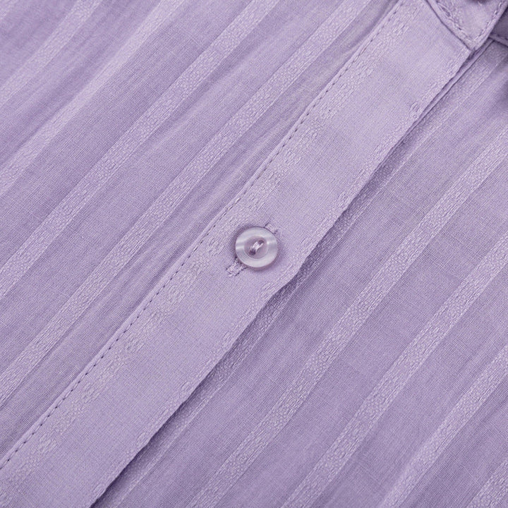 Hannah | Airy set consisting of a buttoned blouse and shorts
