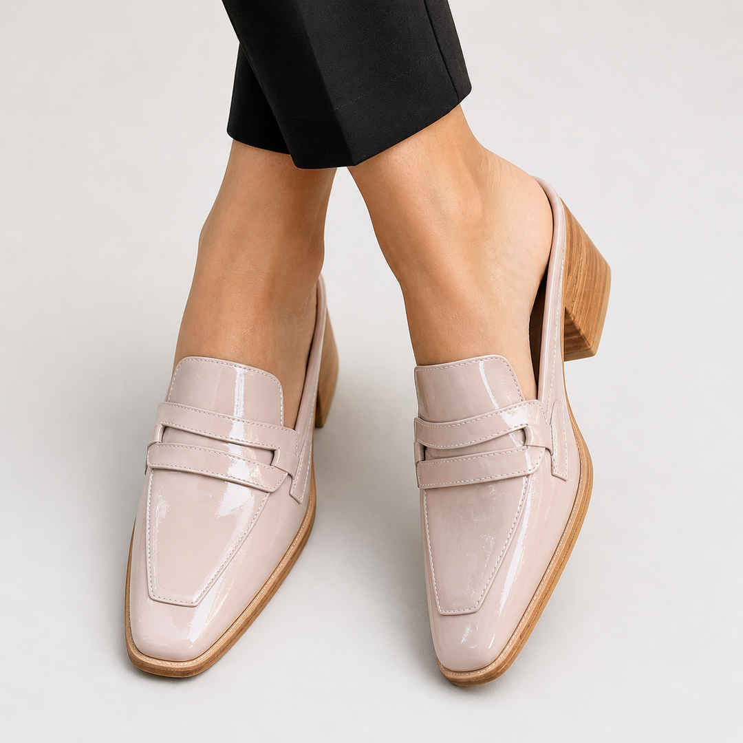 Evie | Shiny loafers
