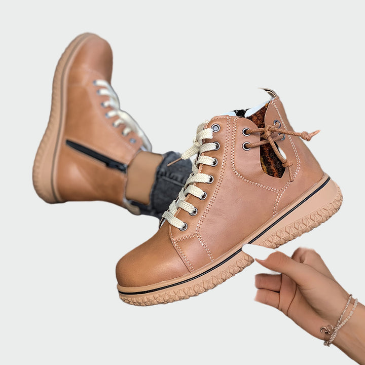 Adelaide - Low-Cut Orthopaedic Leather Boots