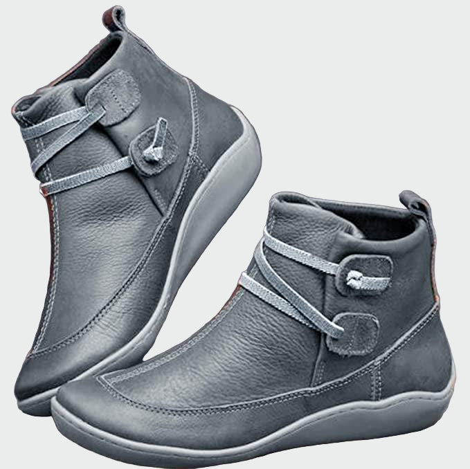 Abigail - Premium Orthopaedic Leather Ankle Boots