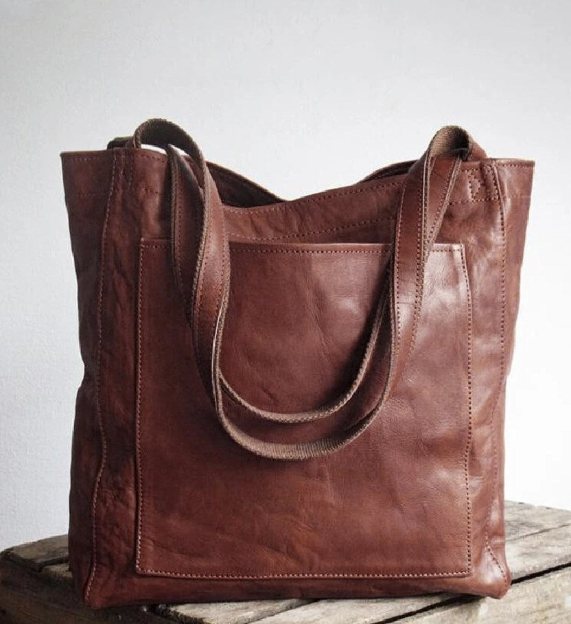 Matilda - Classic Leather Shoulder Bag