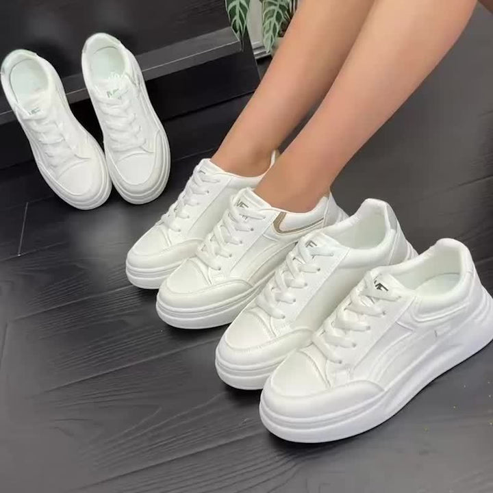 Nina | Chic white sneakers with light comfort