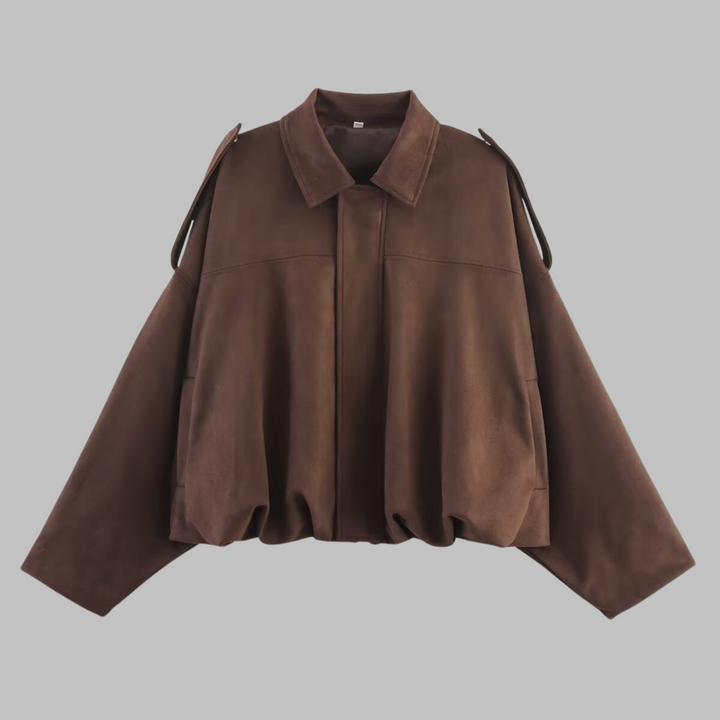 Abigail | Comfy Loose Fit Military Jacket