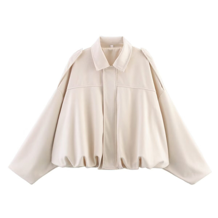 Harper | Chic Cropped Pilot Jacket