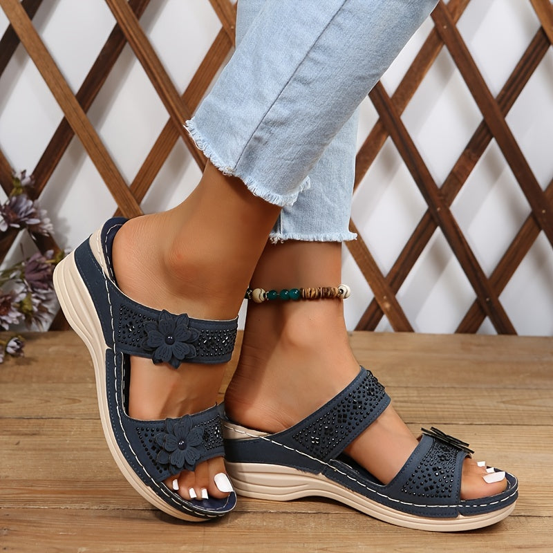 Emily | Comfortable wedge sandals