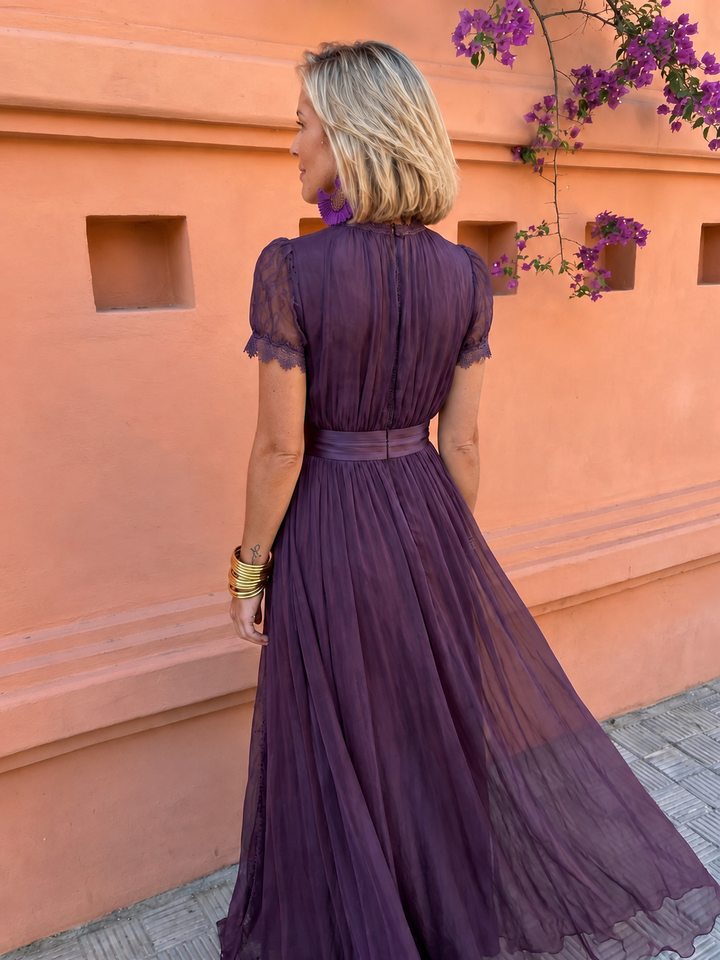 Cassandra Chiffon Long Dress