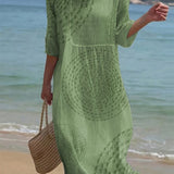 Catherine | Embroidered Relaxed Dress