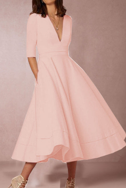 Poppy - Feminine Midi Dress