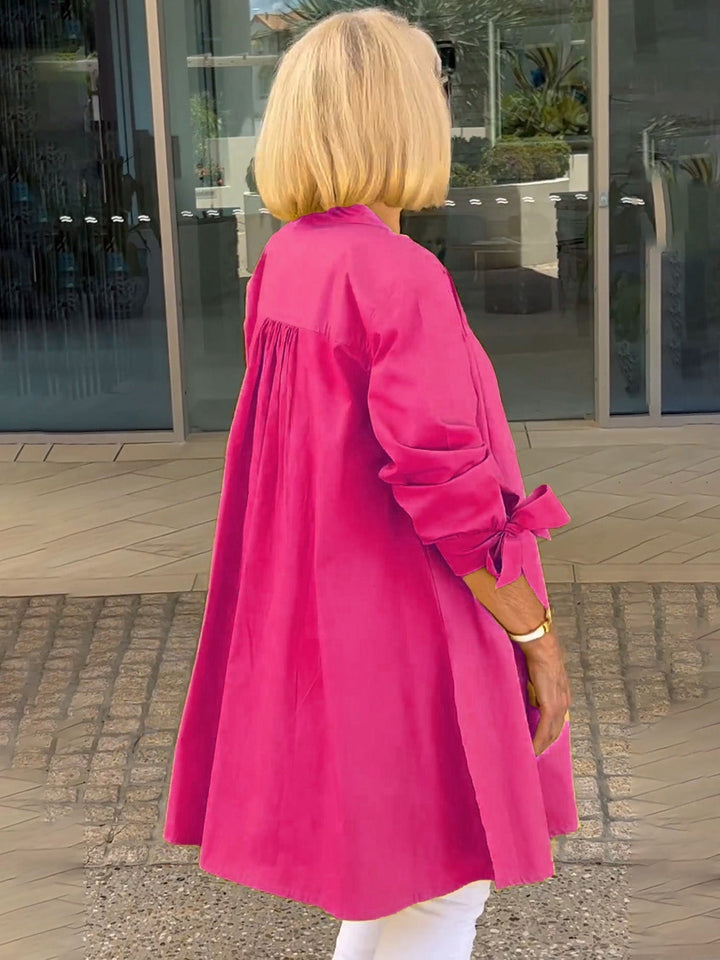 Zoe | Classy Long Shirt Jacket