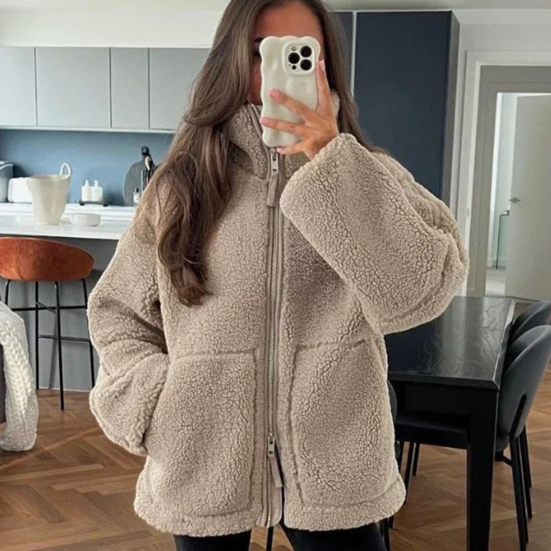 Magdalena | Soft warm winter jacket