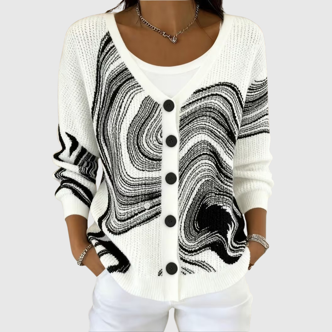 Poppy | Comfortable knitted cardigan with buttons