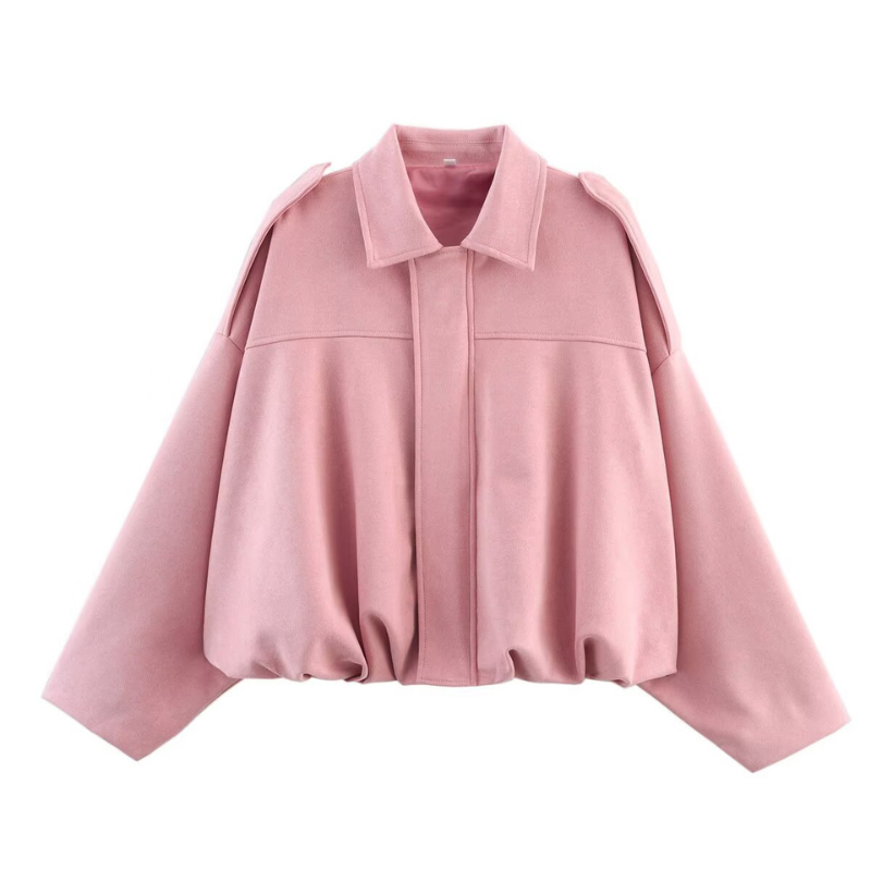 Harper | Chic Cropped Pilot Jacket