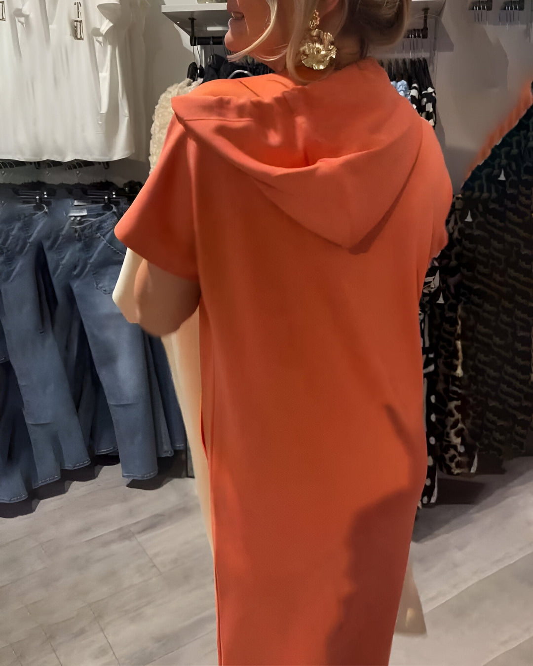 Imogen - Casual Hooded Dress
