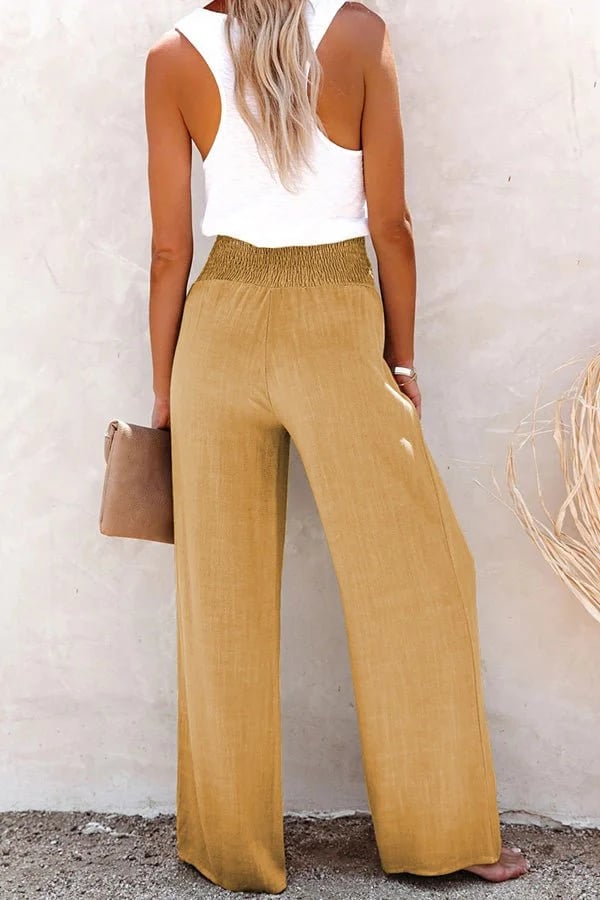Rose | Relaxed high-waisted trousers