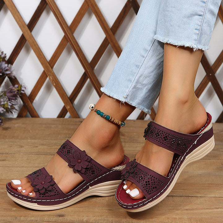 Emily | Comfortable wedge sandals