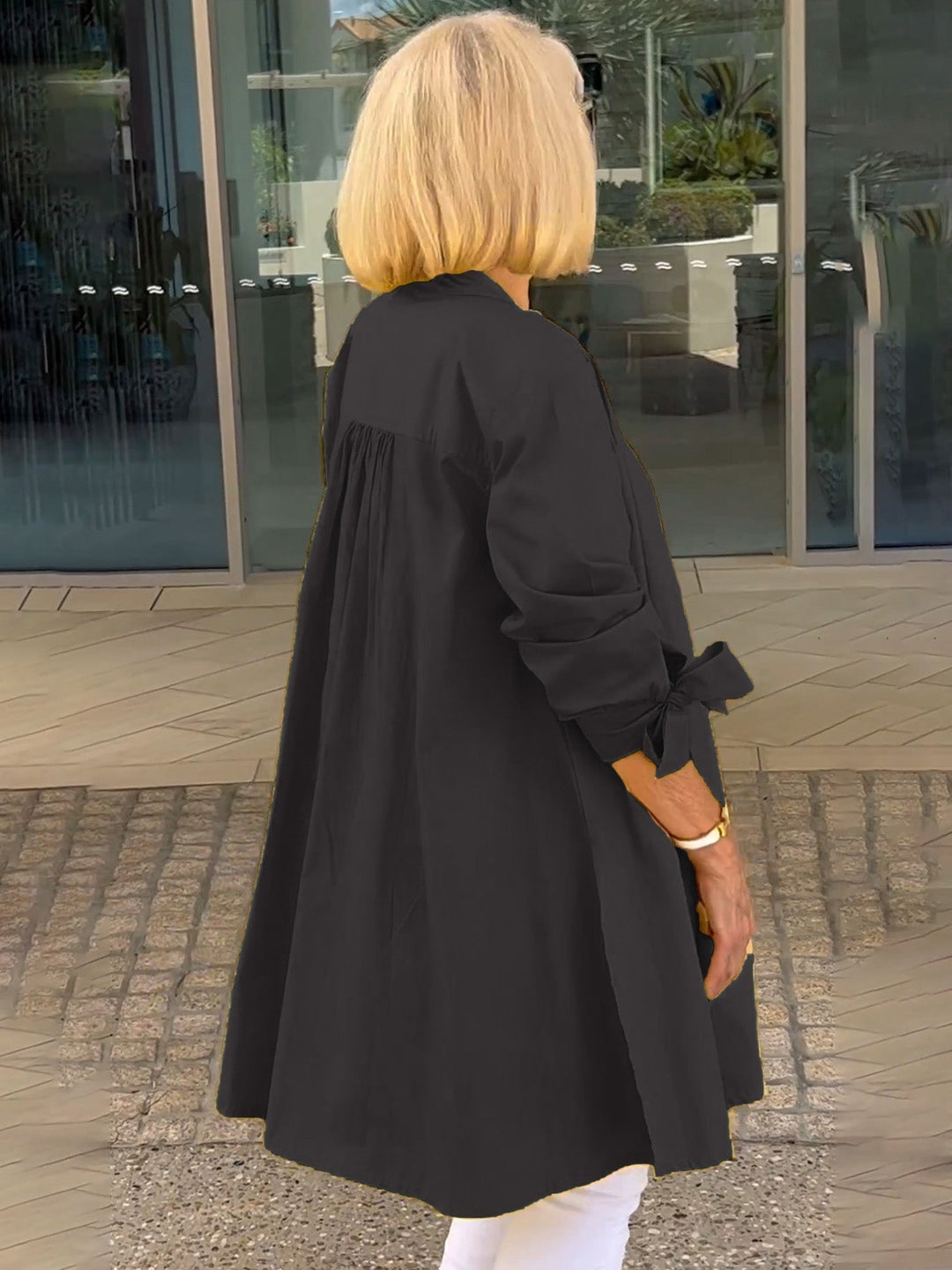Zoe | Classy Long Shirt Jacket