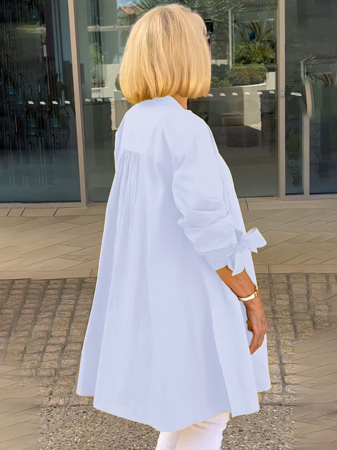 Zoe | Classy Long Shirt Jacket