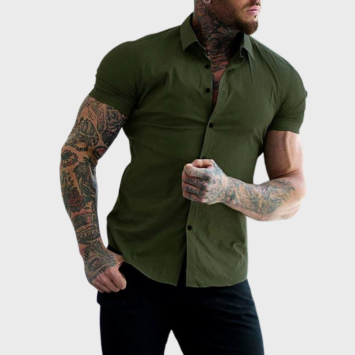 Cooper - Slim Short-Sleeve Shirt