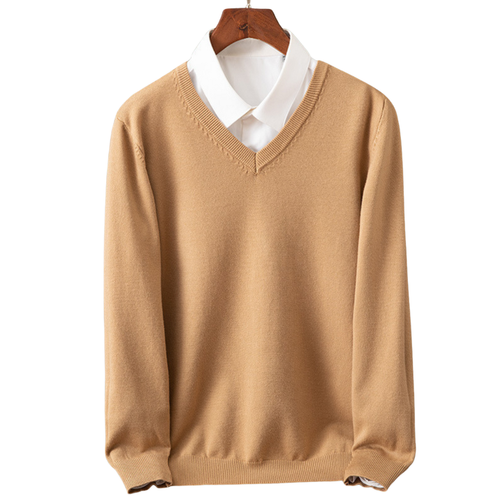 Tyler - Men's V-Neck Jumper