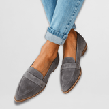 Heidi | Orthopaedic Soft Leather Suede Slippers