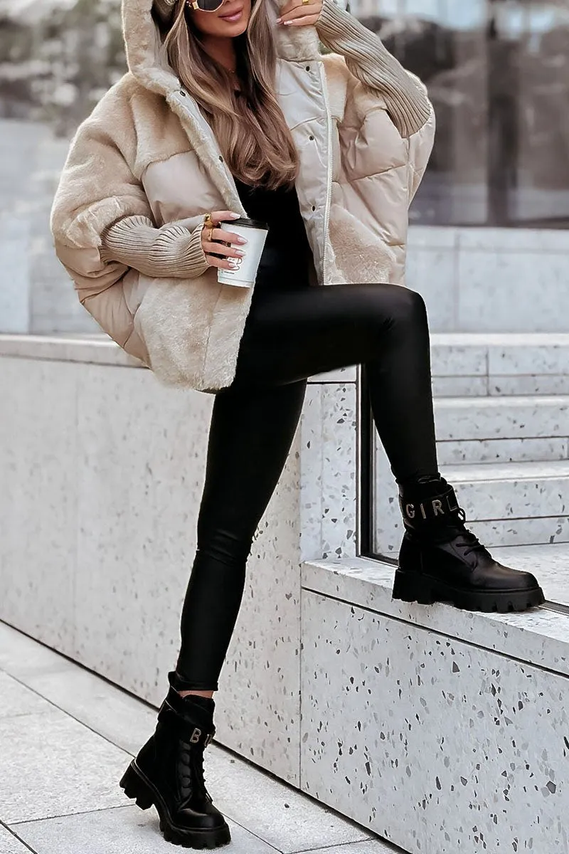 Lucy | Plush Comfort Hooded Jacket
