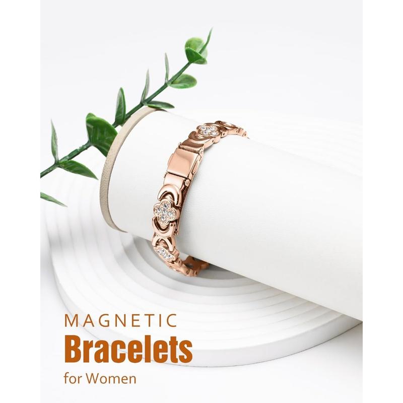 Yvette | Elegant Magnetic Copper Bangle