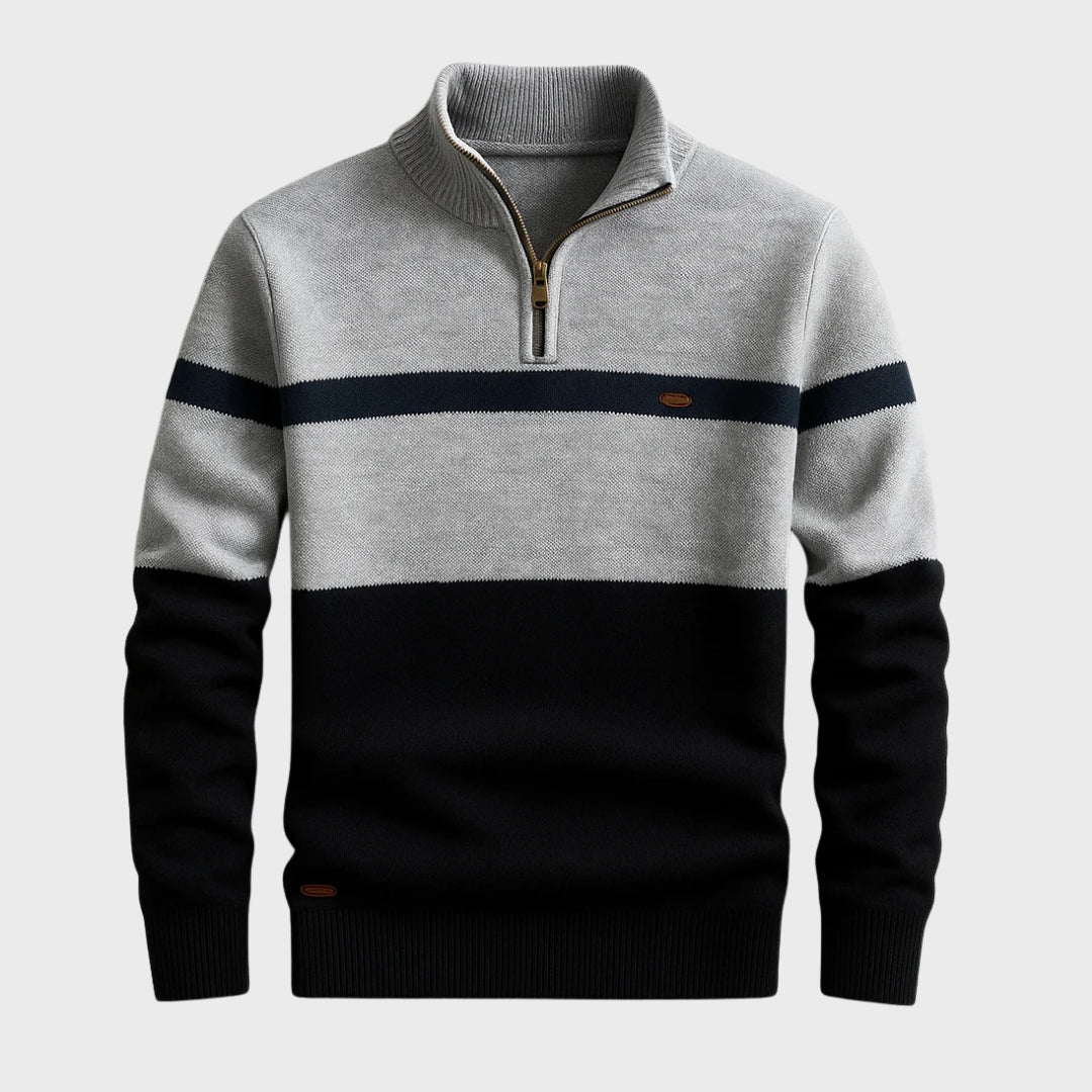 Wesley - Classic Quarter-Zip Sweatshirt